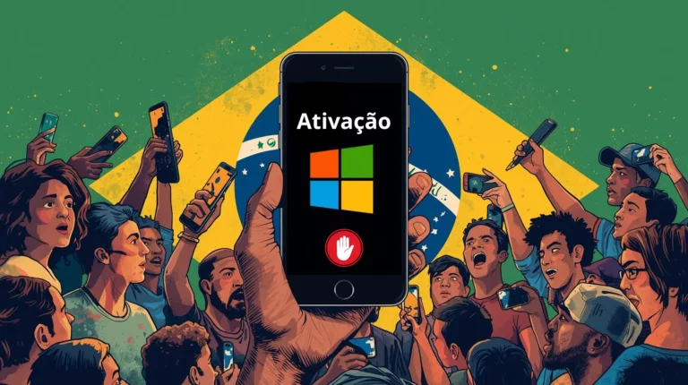 Adeus Ativação Windows por Telefone no Brasil